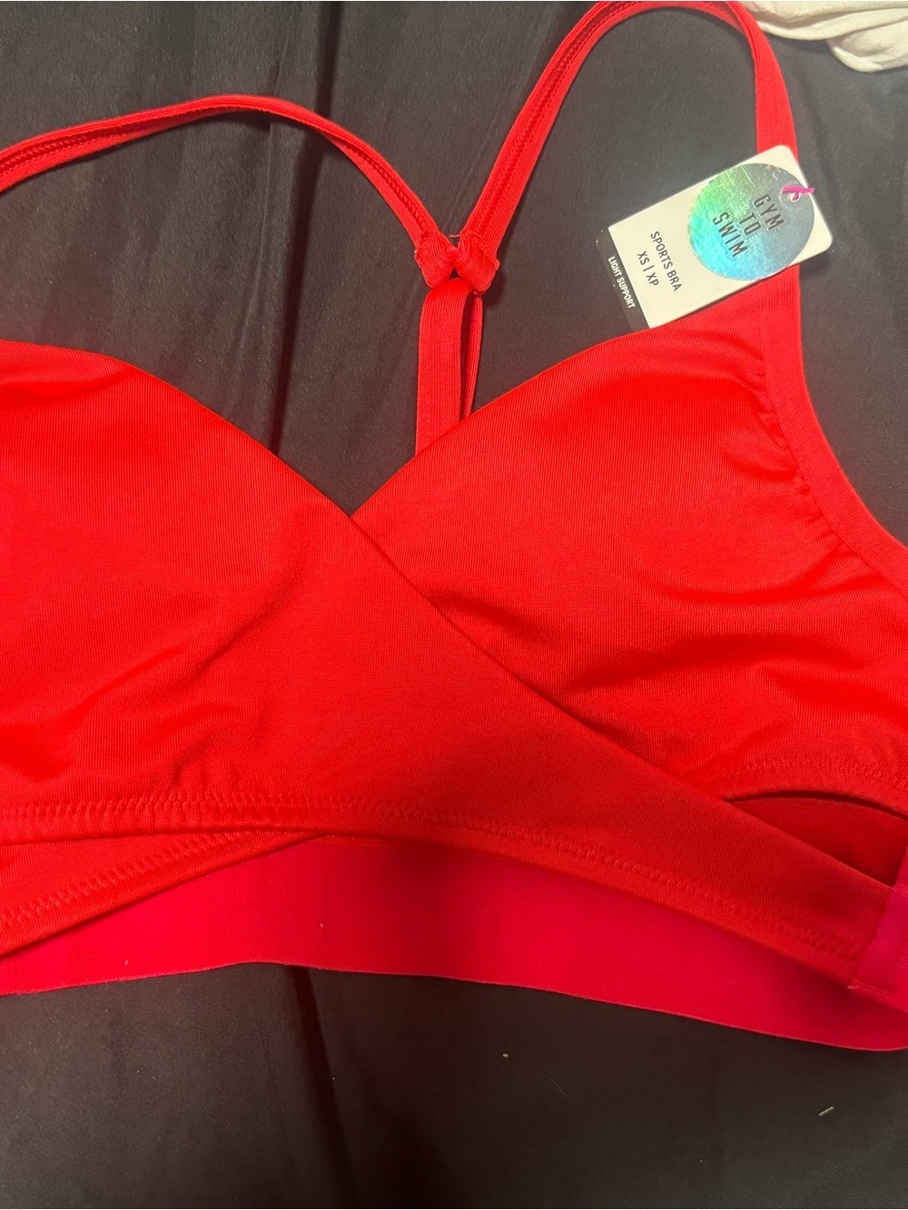 Victoria's Secret Red Swim Sports Bra
